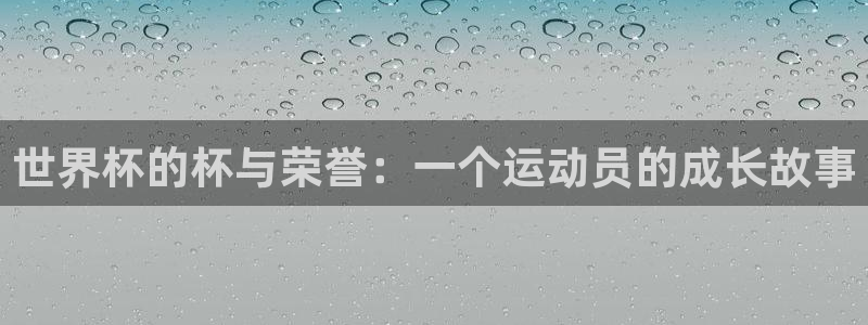 2026世界杯南美区积分榜：世界杯的杯与荣誉：一个运动员的成长故事
