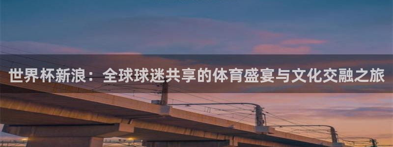 世界杯官网：世界杯新浪：全球球迷共享的体育盛宴与文化交融之旅