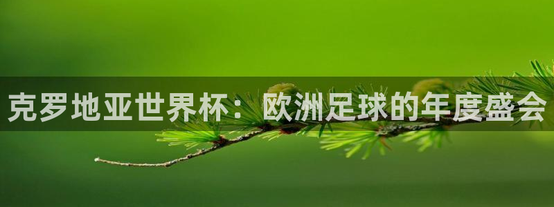欧洲世预赛赛程表：克罗地亚世界杯：欧洲足球的年度盛会